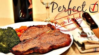 How To Cook Steak In Oven  5 Tips On Cooking Steak in Oven  Perfect MediumRare Steak Recipe [upl. by Micki232]