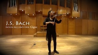 Bach Partita 2 Gigue [upl. by Boy501]