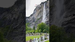 🇨🇭 İsviçre  Lautebrunnen  isviçre travel isviçrevlog isvicre lauterbrunnen europe [upl. by Milks]