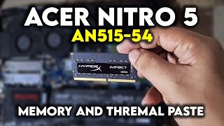 How to upgrade Acer Nitro 5s Memory and change the thermal paste [upl. by Labotsirhc]