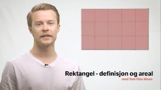 Rektangel  definisjon og areal [upl. by Farro]