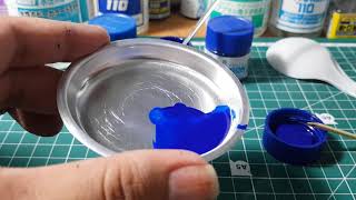 TUTORIAL NEW AQUEOUS VS OLD amp ACRYSION BY AIRBRUSH [upl. by Htebasil740]