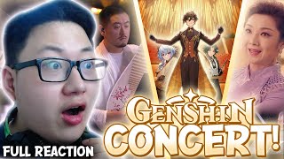 GENSHIN IMPACTS CONCERTS ARE INCREDIBLE  Genshin Concert 2023 REACTION amp Genshin Shanghai Concert [upl. by Alrahc]