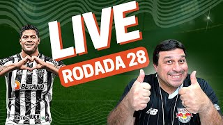 LIVE RODADA 28  CARTOLA 2023 [upl. by Aileduab401]