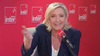 Marine Le Pen  quotNous ne pouvons accepter daller au gouvernement si nous ne pouvons pas agirquot [upl. by Styles]