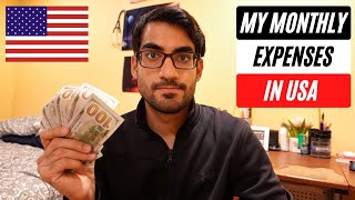 My Monthly Expenses in New York  Cost of Living in USA [upl. by Eelarol]