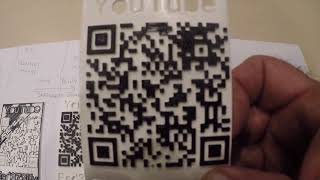 QR CREATION AND 3D PRINT USING FUSION 360 AND ANYCUBIC VYPER [upl. by Ogden]