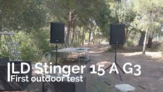 LD System Stinger 15Ag3  Sound test [upl. by Isiahi]