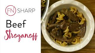 FN Sharp Recipes  Easy Homemade Beef Stroganoff [upl. by Fusco]