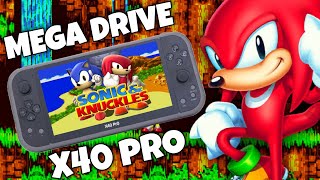 X40 PRO TESTANDO JOGOS DE MEGA DRIVE [upl. by Ycul]