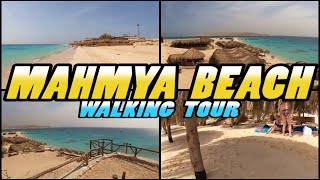 MAHMYA BEACH Walking Tour  Giftun Island  Hurghada Egypt 4k [upl. by Pallas337]