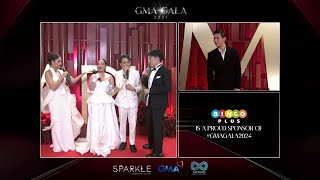 Inah De Belen and Jake Vargas complement each others Gala outfits  GMA Gala 2024 [upl. by Ymar233]