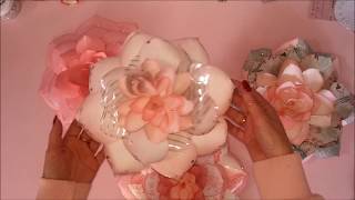 Tutorial Flor Gigante De David Tutera [upl. by Anyela305]