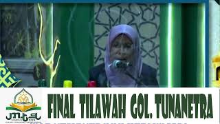 FINAL TILAWAH GOL TUNANETRA  MTQ NASIONAL XXX KALTIM  2024 [upl. by Latt]