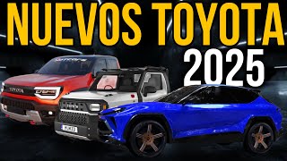 ✅ 3 Nuevos MODELOS de TOYOTA para 2025  EL MEJOR SUV Y PICK UP [upl. by Akimehs]