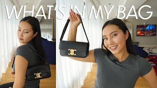 Whats in my bag  CELINE TRIOMPHE [upl. by Airyt]