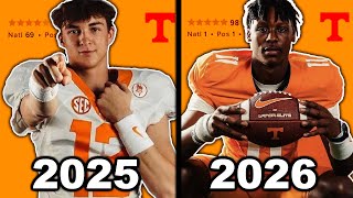 Tennessee Keeps STACKING ELITE QB Talent Every Year They Are Loading Up [upl. by Rocray]