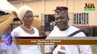 50TH BIRTHDAY CEREMONY OF OLUDARE TAOFEEK JEJE THE OTUN GIWA BOBAMAYEGUN OKUNRIN AKILE IJEBU [upl. by Darlene]