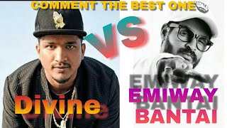 Emiway Bantai Vs Divine  Hard Rap Battle  Emiway Divine Fight  Underground Rappers Fight [upl. by Derr]