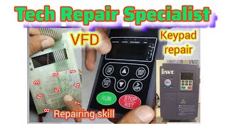 How to repair vfd keypad is not working  Electronic tips Electronics Repair [upl. by Goat]