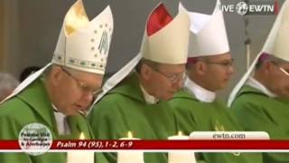 Papst in Aserbaidschan Eucharistiefeier in der MariäEmpfängnisKirche in Baku 02102016 [upl. by Burbank504]