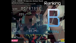 Osu I SHIORI TV size mix I Irohas Hard [upl. by Enella]