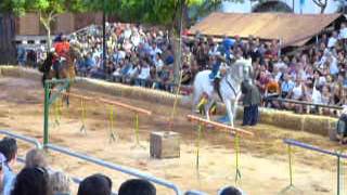 Jousting at Silves Medieval Fair Algarve August 2012 Portugal [upl. by Chaworth226]