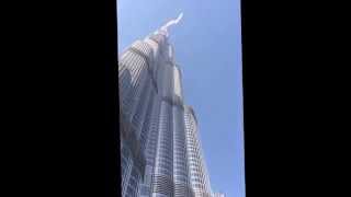 BURJ KHALIFA BASE JUMPS 2014 [upl. by Aranahs]