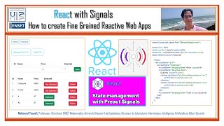 React With SIGNALS  Fine Grained Reactive Web Apps [upl. by Haorbed]