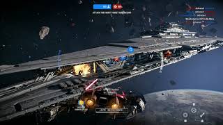 Dismantling the Star Destroyer  Starwars Battlefront 2 No Commentary [upl. by Ludlow]