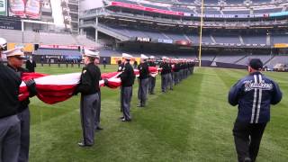 The Long Gray Line takes the Red White and Blue to Yankee Stadium [upl. by Borman770]