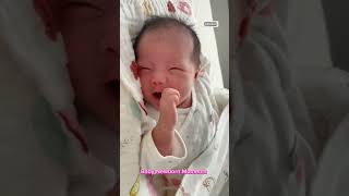 Baby Newborn Moments baby cutewords cute cutebaby newborn babyfirstwords shorts shortvideo [upl. by Olegnalehcim764]