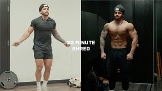 INTENSE 20 Minute Cardio Morning Routine For Staying Shredded [upl. by Pega]