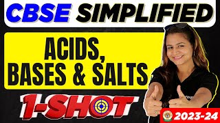 Acids Bases amp Salts  Class 10 Science  Full Chemistry  One Shot  CBSE SIMPLIFIED [upl. by Asilehc]