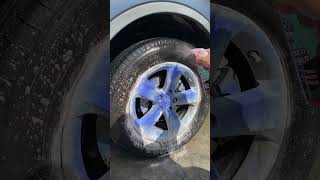 Deep clean your wheels shortsvideo shorts youtubeshorts cleaning diy fyp cars truck [upl. by Lebna]