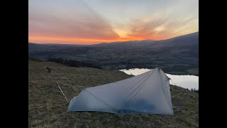 Sale fell wild camp Lake District [upl. by Idnib]