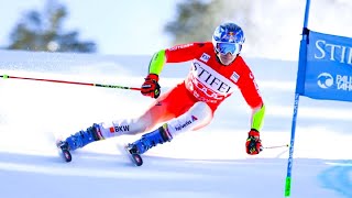 FIS Alpine Ski World Cup  Mens Giant Slalom Run 1  Palisades Tahoe USA  2024 [upl. by Acsecnarf571]