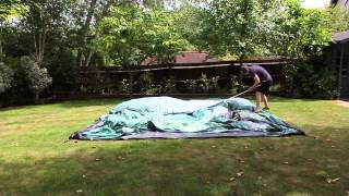 Outwell Glendale 7 Tent Pitching Video [upl. by Marlea]