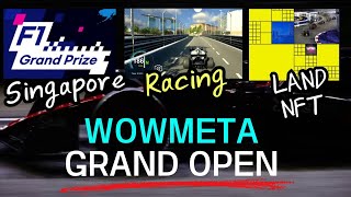 F1 Racing Metaverse WOWMETA Grand open [upl. by Anieral473]