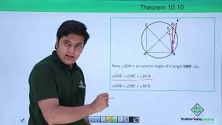 Class 9th  Circles Theorem 1010 [upl. by Nived]