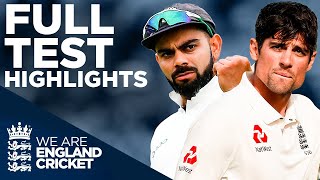 Cooks Final Innings And Anderson Breaks The Record  England v India HIGHLIGHTS  The Oval 2018 [upl. by Etnuad]