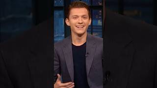 Tom Holland’s awkward moment tomholland marvel celebrities interview shorts [upl. by Snider]