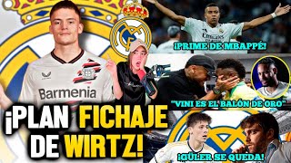 ¡PLAN de FICHAJE de FLORIAN WIRTZ 2025  PRIME de MBAPPÉ  GÜLER NO SE VA lo CONFIRMA FABRIZIO [upl. by Hooper692]