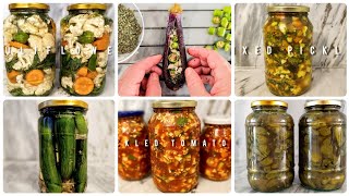 6 Easy amp Quick Pickled Recipes [upl. by Amaty]