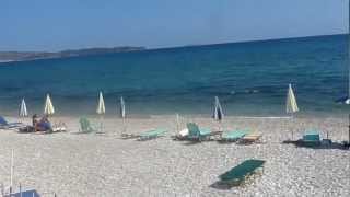 Limenaria Beach and Agistri Tavern Thassos Island Greece [upl. by Mureil]