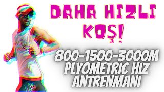 80015003000m Plyometric HIZ ANTRENMANI [upl. by Clayborn]