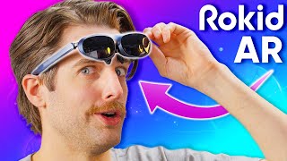 Now I just need Apple to make this  Rokid Max AR Glasses [upl. by Akitan]