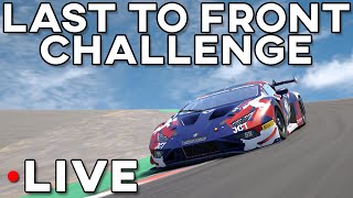 Hardest Simracing Challenge  Last To Front At LAGUNA SECA [upl. by Leiva353]