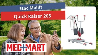 Etac Molift Quick Raiser 205  Product Overview [upl. by Adialeda]