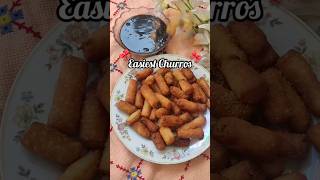 Easiest Churros 🌸 trending food shorts pakistanirecipe churros [upl. by Daj]